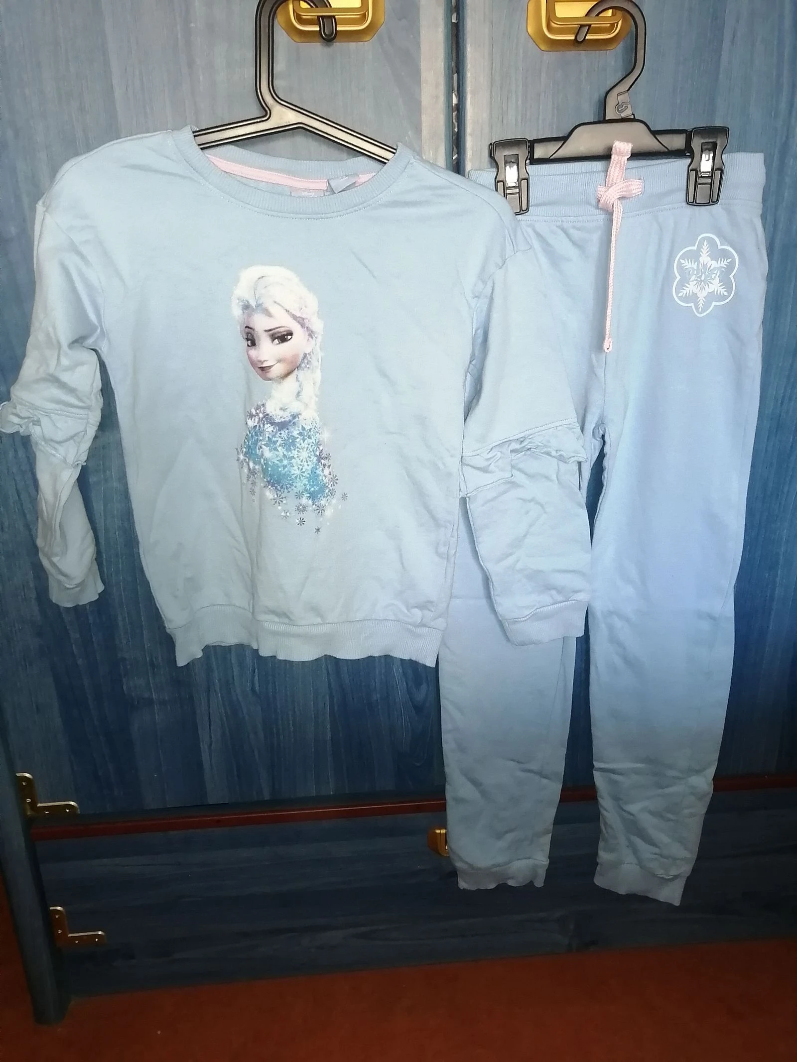 Ensemble reines des neiges 7/8 ans fille 